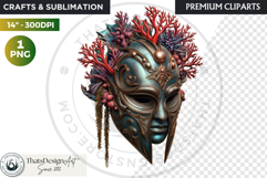 Deep Sea Fantasy Clipart PNG, Mermaid, ocean mythology Product Image 1