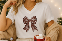 Luxury Brown Bow PNG Chic Fashion Ribbon Elegant Design Product Image 10