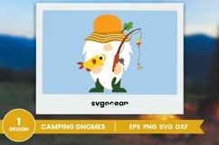 Camping Gnomes SVG Bundle | Hiking | Fishing Product Image 10