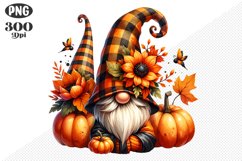 Halloween Gnomes Sublimation - Clipart PNG Design Product Image 1