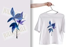 Watercolor autumn plant, sublimation Product Image 1