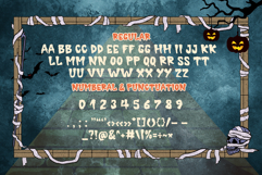 Lazy Mummy is a Duo Halloween decorative font Product Image 10