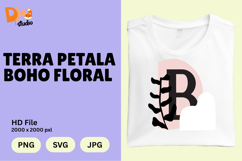 Terra Petala Boho Floral Monogram Product Image 1