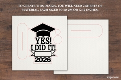 Graduation Tassel Holders Laser Cut | Glowforge | SVG Product Image 10
