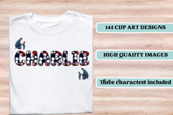 Father’s Day Alphabet clipart, father’s day letters doodle Product Image 6