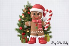 Gingerbread Man Clipart Bundle PNG Product Image 17