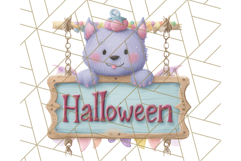 Halloween Candy Shop Clipart PNG, Trick or Treat Clip Art Product Image 4