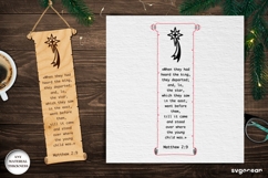 Nativity Bookmarks SVG Bundle | Laser Cut | Glowforge Product Image 12