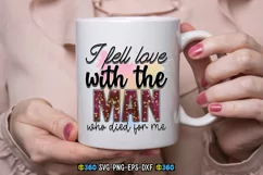 I fell love with the man who died for me PNG Product Image 3