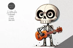 Halloween clipart, Skeleton clipart, Autumn clipart Product Image 1