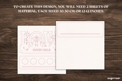 Nativity Love Candle Holder Laser Cut | Glowforge | SVG Product Image 2