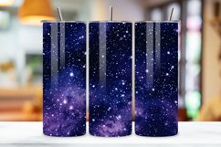 Astro Nebula Shimmer Ombre Tumbler Wrap, seamless wrap png Product Image 3