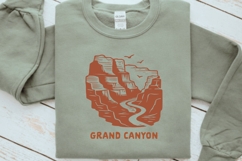 Grand Canyon National Park SVG | Canyon Illustration Product Image 5