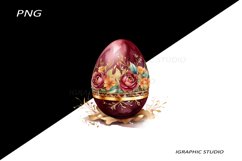 Easter Clipart, Easter Egg Clipart, Easter Bunny Png Product Image 1