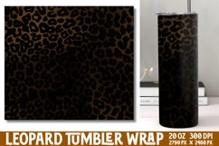 Leopard Print Tumbler Wrap Sublimation Product Image 1