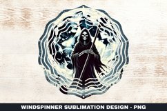 Halloween Wind Spinner Sublimation Design Product Image 1