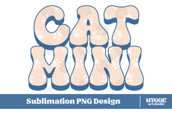 American Cat Mini 4th of July USA Paw DTF PNG Sublimation Product Image 1