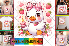 Dazzling TSHIRT Art Ideas PNG, Cute Goose Product Image 1