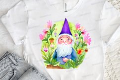 Watercolor Garden Gnome PNG Clipart Product Image 2