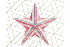 Patriotic Star Clipart PNG, Stars 4th of July PNG Graphic Product Image 4