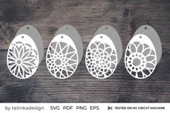 Easter gift tags for cutting, Easter ornament SVG Product Image 3