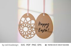 Easter gift tags for cutting, Easter ornament SVG Product Image 2