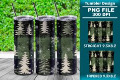 Christmas Tree Tumbler Wrap design, 20oz Tumbler wrap png Product Image 1