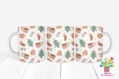 Christmas Mug Sublimation Design #12 / 11oz &amp; 15oz mug wrap Product Image 1