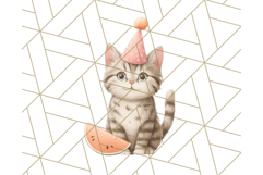 Tropical Fruit Party Animals PNG Clipart, Cute Summer Animal Product Image 4