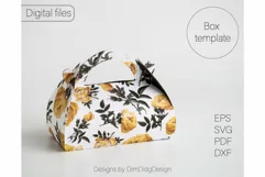 Favor box svg Party favor boxes svg Candy box svg Gift box Product Image 10