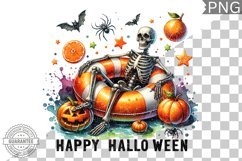 Happy Halloween Sublimation Design | High-Quality PNG Product Image 1