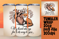 Original 20oz Tumbler Artwork , Valentines Day Product Image 1