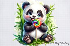Lollipop Animals Clipart PNG Product Image 1