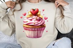 Watercolor Valentine Clipart PNG Product Image 1