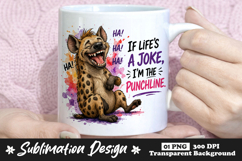 Funny Confused Goat I Tried Caring Didn't Work Mug Design Product Image 1
