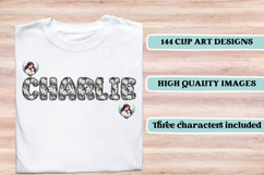 Mothers Day Floral Alphabet &amp; Seamless Patterns PNG Product Image 7