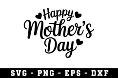 Happy Mother Day Svg |Mother Day SVG Cut files | Cricut Product Image 1
