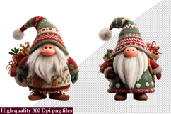 Christmas Gnome Funny Clipart png Product Image 1