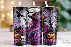 Halloween Witch Tumbler Wrap | Sublimation | Tumblers Product Image 1