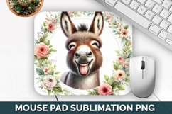 Cute Animals Mouse Pad Bundle, Sublimation Mouse Pad PNG Product Image 9