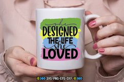 She designed the life she loved PNG Product Image 1