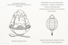 Japanese Summer Clipart Product Image 2