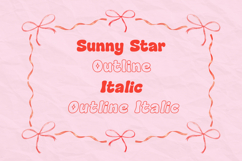 Sunny Star - Summer Display Font Product Image 12