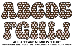 Baseball Sport Alphabet png clipart, baseball letters doodle Product Image 2