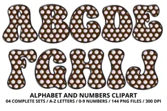 Baseball Sport Alphabet png clipart, baseball letters doodle Product Image 2