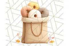 Woodland Autumn Animals PNG Clipart for Fall & Harvest Product Image 4