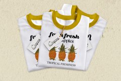 Farm Fresh Market&#039;s Vintage Fruit Tee Sublimation Design 12 Product Image 3