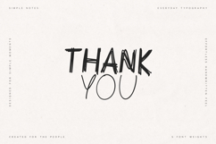 Simple Notes Soft Handwritten Font Product Image 12