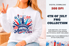 America Sketch Liberty PNG | Patriotic Graffiti DTF Product Image 8