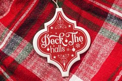 Christmas Baby Arabesque Ornament Bundle, Christmas SVG Product Image 10